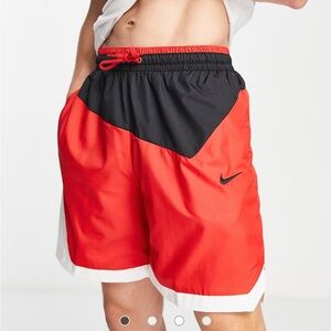 NWOT S Nike Men’s Red Athletic Shorts Athleisure Sports Workout Activewear